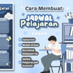 Contoh Template Jadwal Pelajaran dan Cara Editnya via HP Dengan Mudah