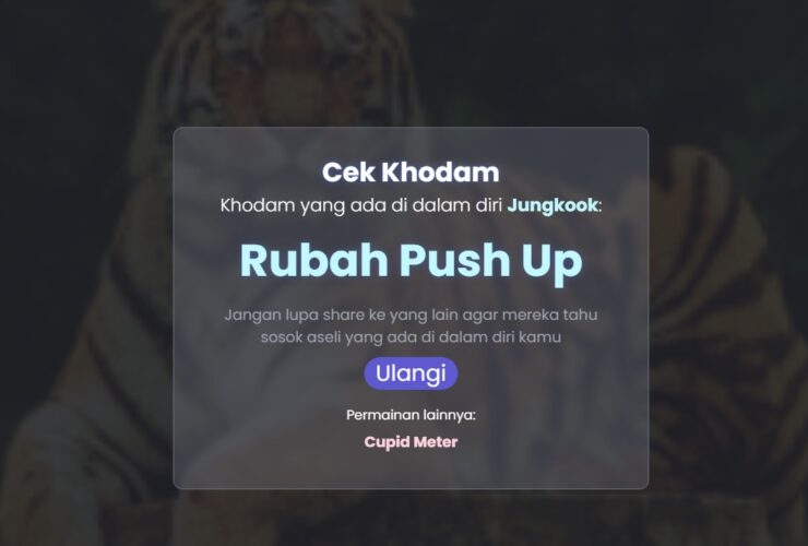 Viral! Link Cek Khodam Online dan Cara Ikutan Trendnya