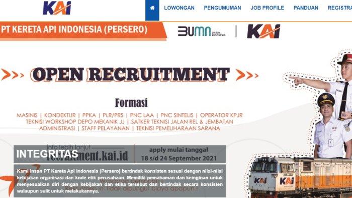 Link dan cara cek pengumuman rekrutmen pt kai 2024