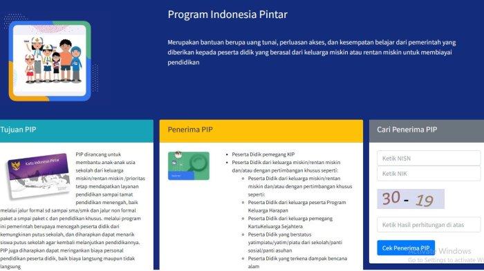 Link cek pip kemendikbud 2024 dan cara cek saldonya